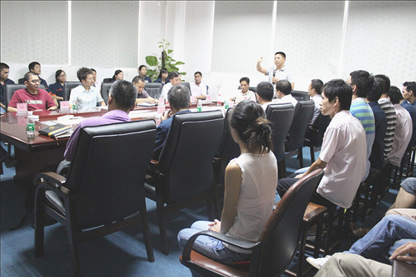 2014年9月30日，今泰管理升級誓師大會召開