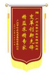 白云電氣集團贈送正睿咨詢變革創(chuàng)新先鋒，精益求精專家錦旗