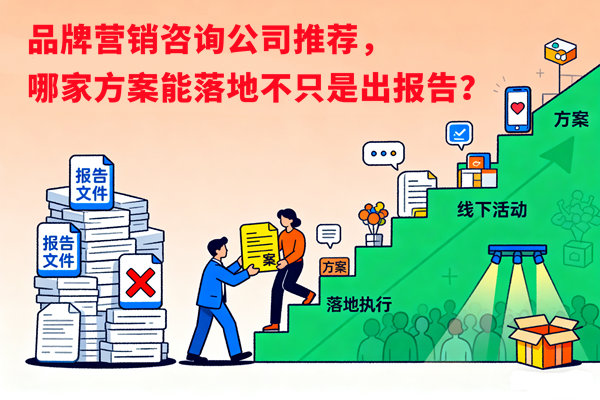 品牌營銷咨詢公司推薦，哪家方案能落地不只是出報告？