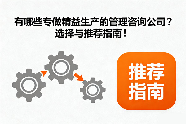 有哪些專做精益生產(chǎn)的管理咨詢公司？選擇與推薦指南！